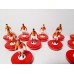 Subbuteo Andrew Table Soccer Galatasaray 2013-14 on Hasbro bases